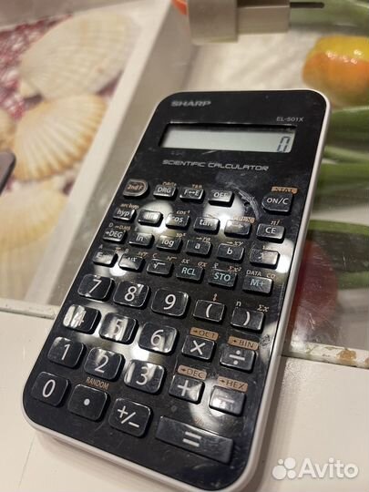 Инженерный калькулятор sharp EL-501x