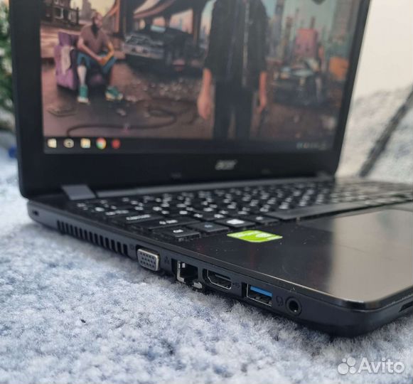 Игровой ноутбук Acer i5/GeForce820M