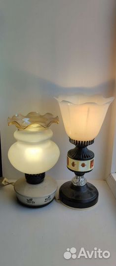 Лампы настольные разные
