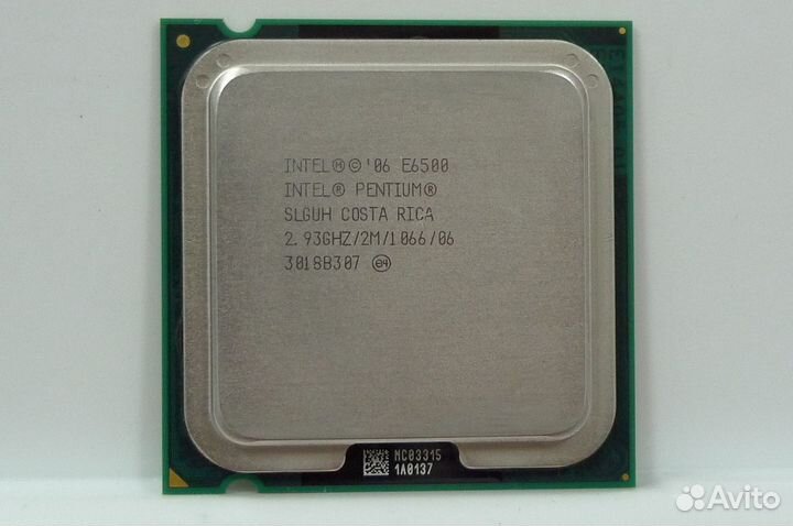 S775 Intel Pentium E6500 (2x2933MHz, L2 2048Kb)