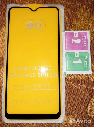 Защитное стекло на samsung a10