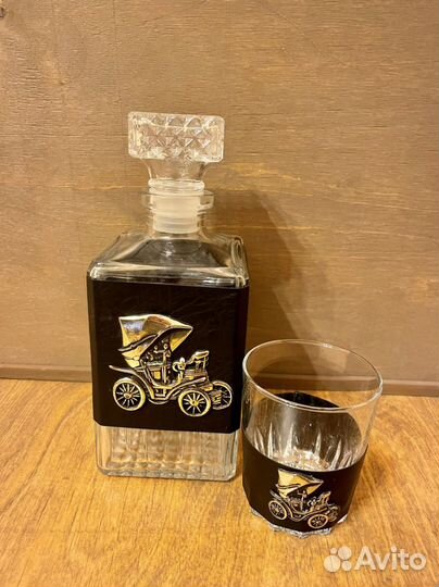 Штоф для виски, стопки Винтаж СССР