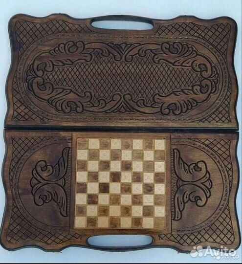 Нарды ручной работы резные