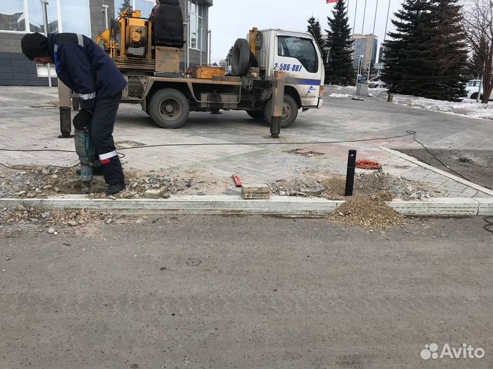 Сваи винтовые с установкой