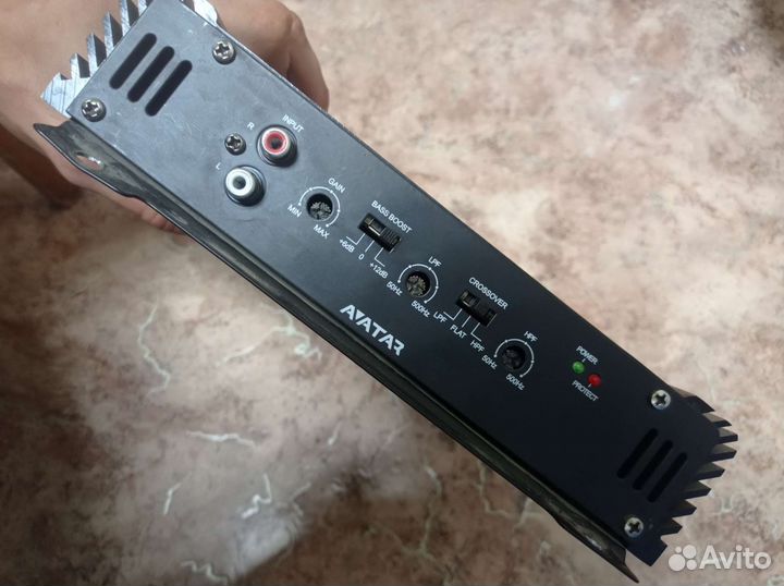 Сабвуфер и усилитель