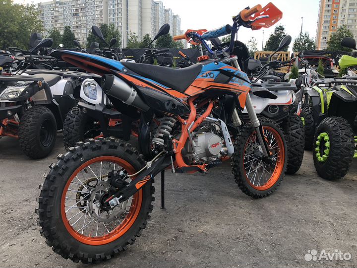 Питбайк kayo evolution K125EM 17/14