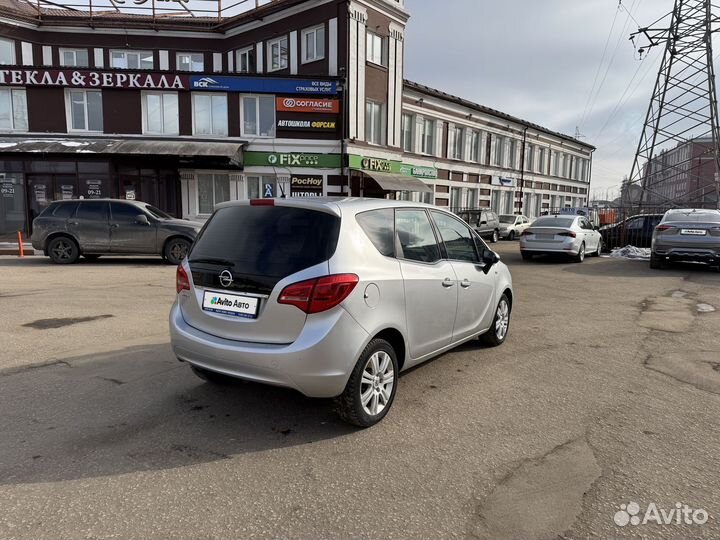Opel Meriva 1.4 МТ, 2011, 200 636 км