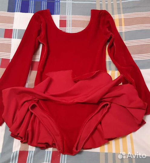 Купальник гимнастике кий для девочки 104