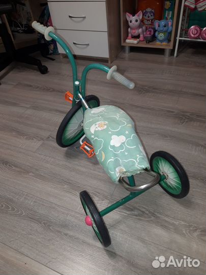 Детский трехколесный велосипед СССР
