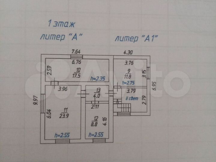 Дом 140 м² на участке 5 сот.