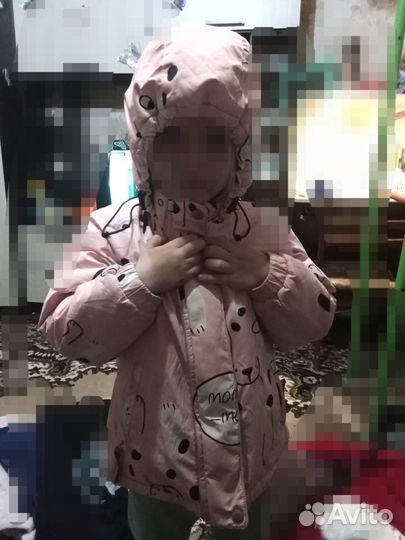 Курточка для девочки 98 104