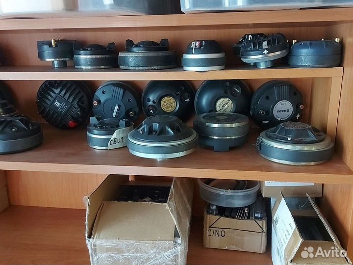 Динамики, вч драйвера