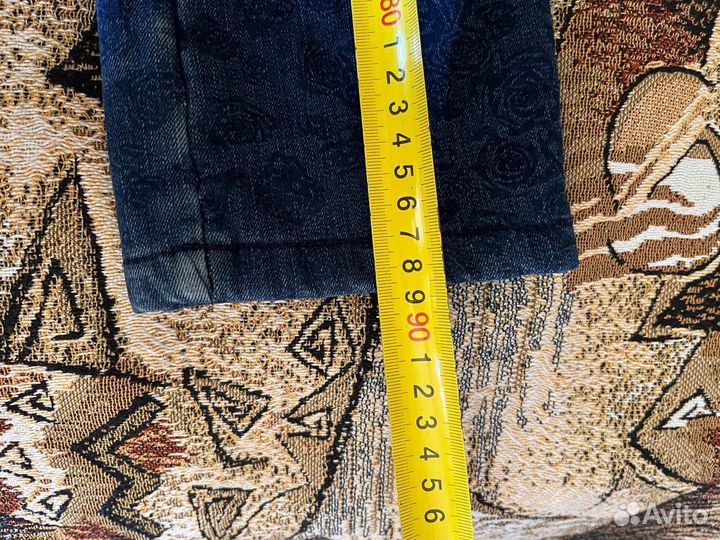 Детские теплые штаны джинсы