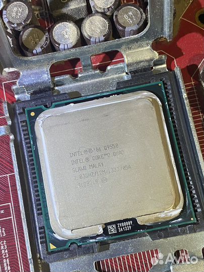 Intel 2 quad q9550 lga775 / msi p31 neo /ddr2 4gb