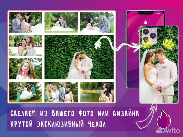 Печать на чехлах для телефонов