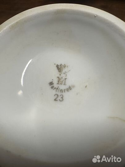 Ваза фарфор martinroda и сахарница