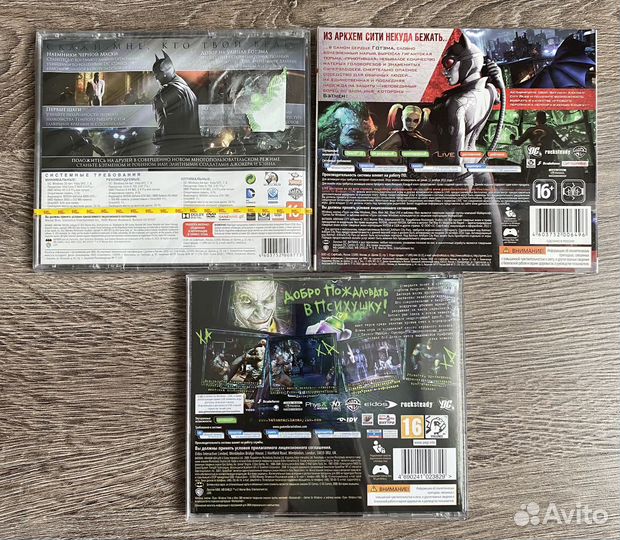 Компьютерные игры Batman трилогия Аркхем