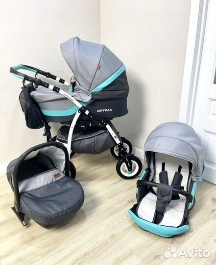 Коляска verdi optima 3 в 1
