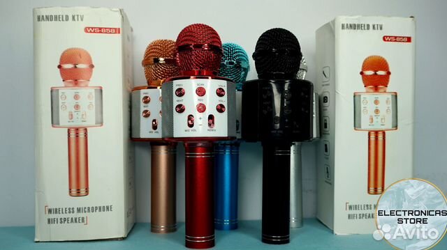 Микрофон для Вокала WS1864 Портативный Бесплатная
