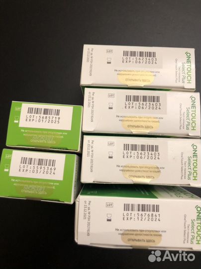 Тест полоски one touch select plus