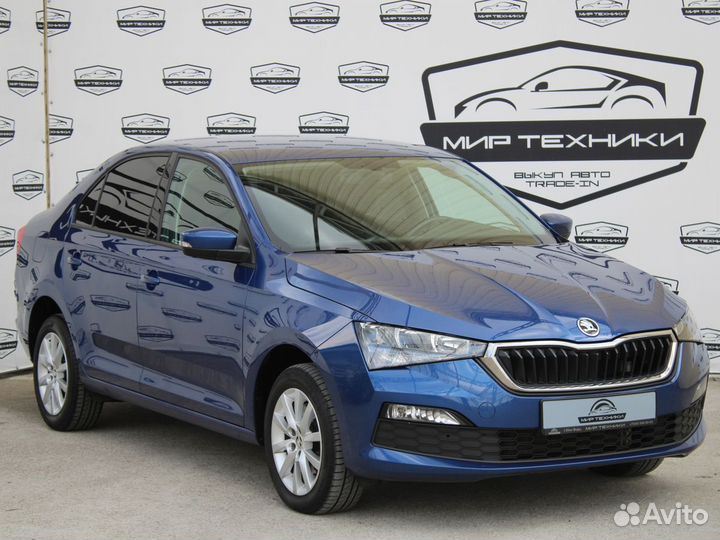 Skoda Rapid 1.6 AT, 2020, 72 238 км