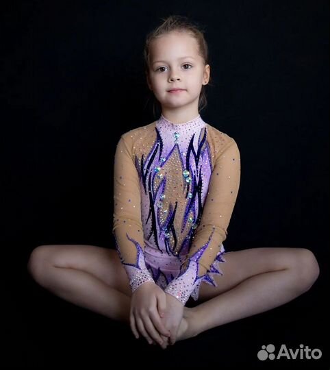 Купальник гимнастический 116-126