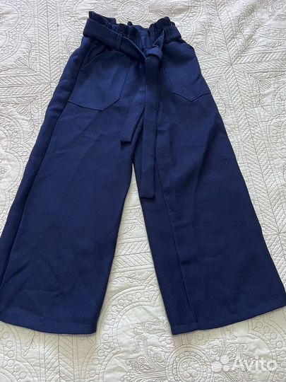 Брюки палаццо для девочки школьные