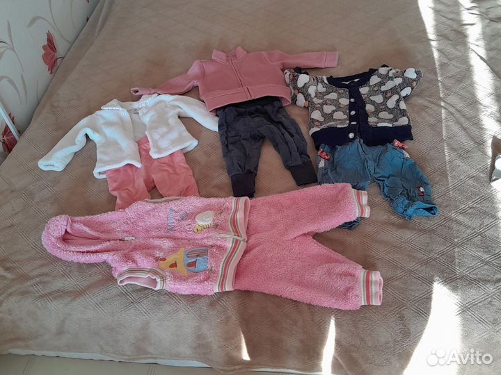 Одежда для девочки пакетом 68 74 80