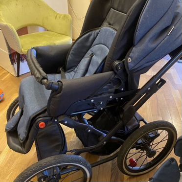 Коляска 2 в 1 бу