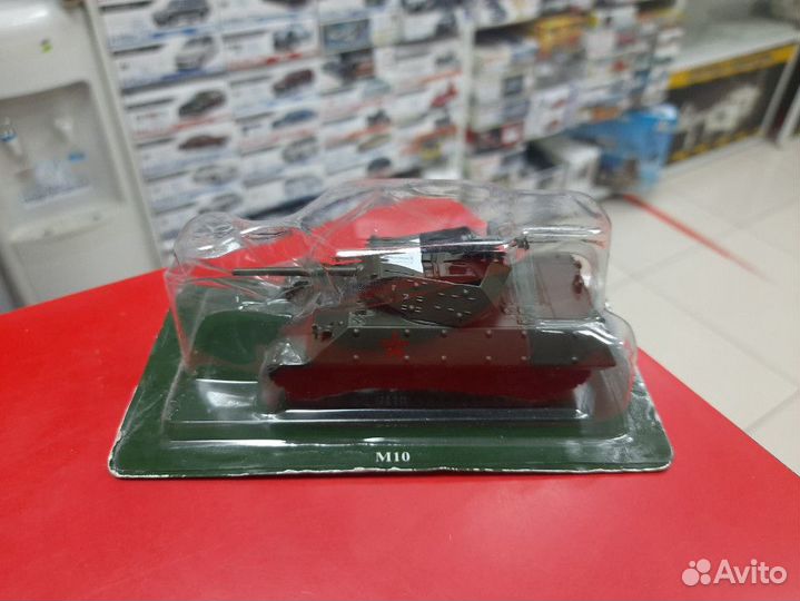 Русские танки №71 М10 1:72