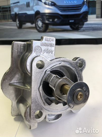 Термостат в сборе с корпусом Fiat Ducato 2.3