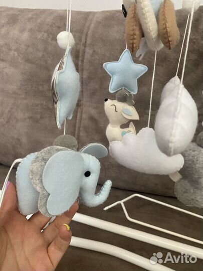 Мобиль музыкальный с держателем