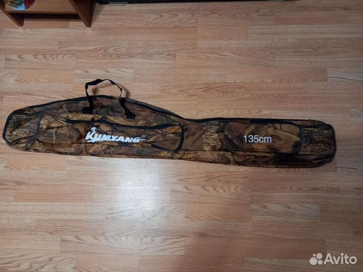 Чехол для удилищ 135 см с двумя отделами