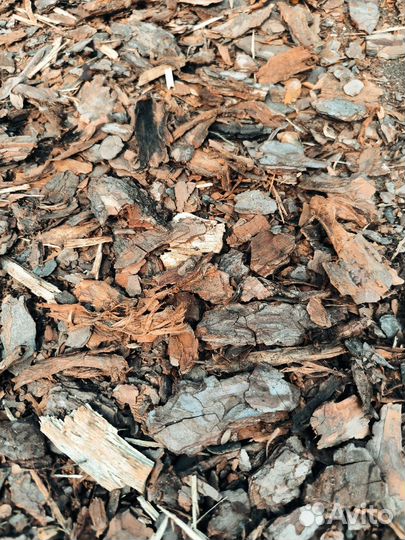 Кора мульча в мешках