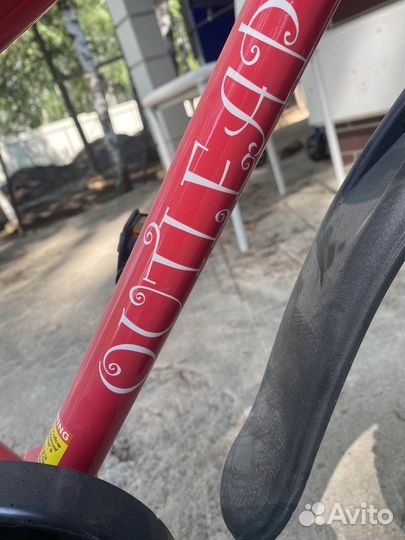 Детский велосипед 16 с ручкой