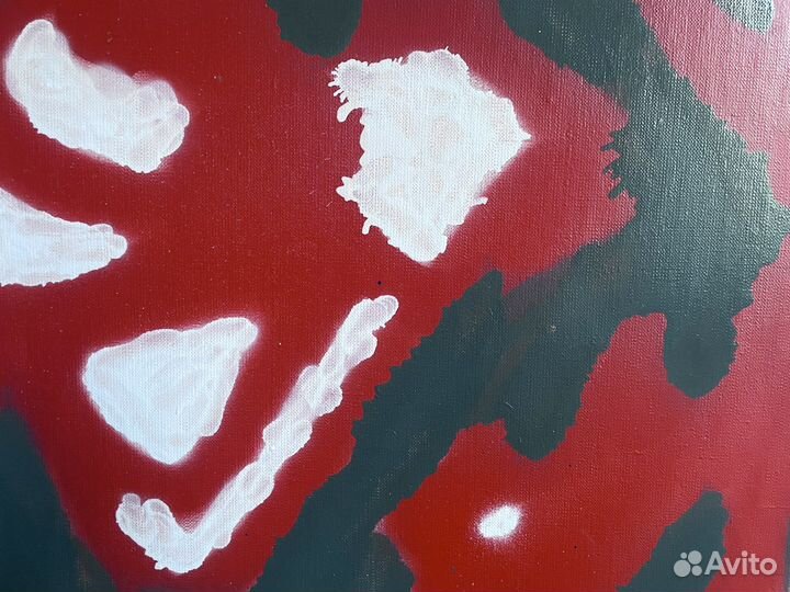 Картина: «Красный дракон в стране снегов»