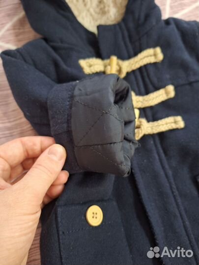 Пальто для мальчика на 6-9 мес