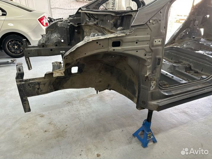 Лонжерон передний левый Hyundai Solaris Hb 1.6