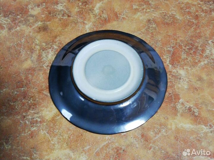 Блюдце золотое d12 см