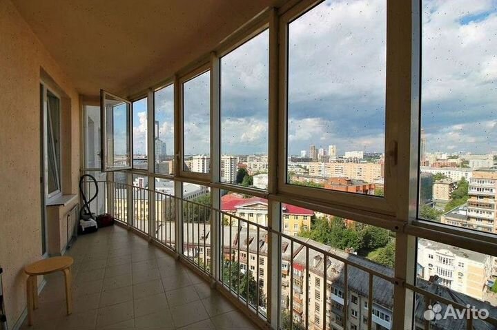 Балкон остекленный под ключ