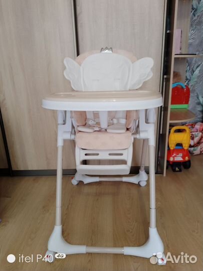 Стульчик для кормления happy baby