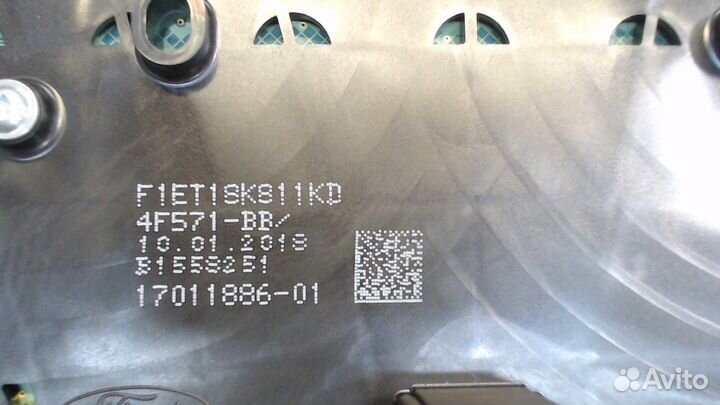 Панель управления магнитолой Ford Escape 2015, 201