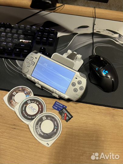 Sony psp 2006 + игры