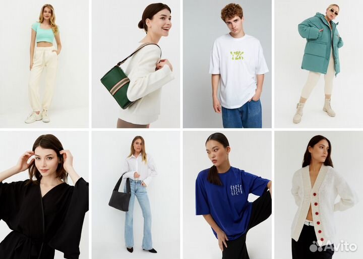 Сборные съемки для Wildberries, Ozon, Lamoda