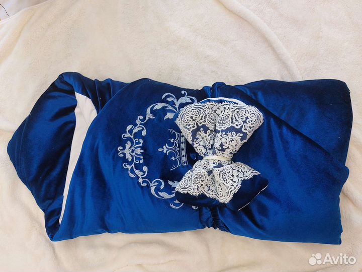 Конверт зимний на выписку очень красивый