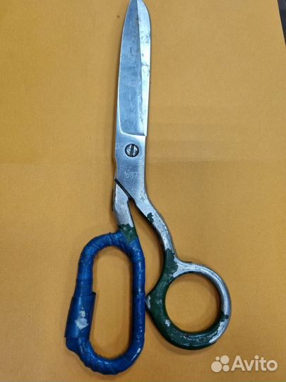 Ножницы, СССР. 23 см. Режут, но туговаты