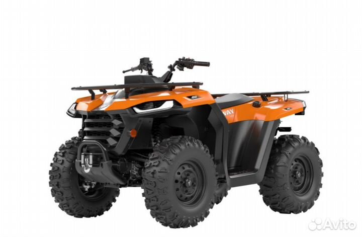 Квадроцикл Segway AT5 lе оранжево-черный