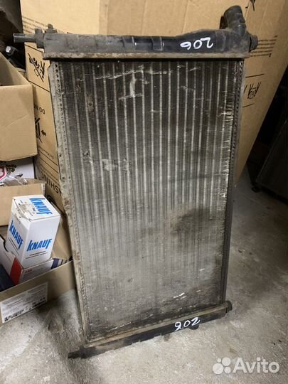 Радиатор основной Пежо 206 1.4