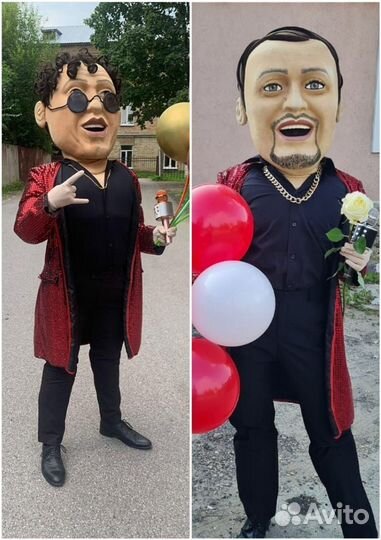 Аниматор на праздник,Чебурашка,большой медведь