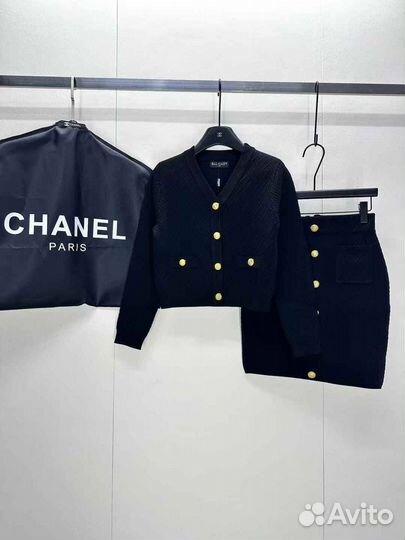 Balmain крстюм с юбкой